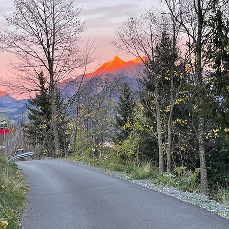 Charmant Appartement Au Vagabond Leysin Kültér fotó