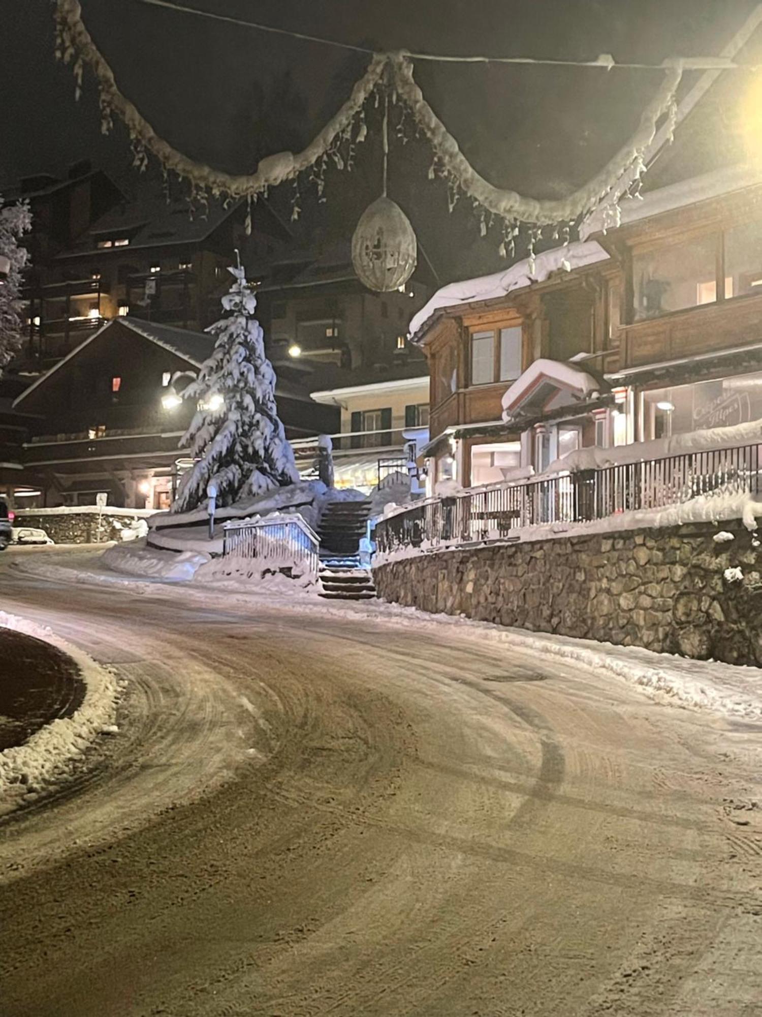 Charmant Appartement Au Vagabond Leysin Kültér fotó