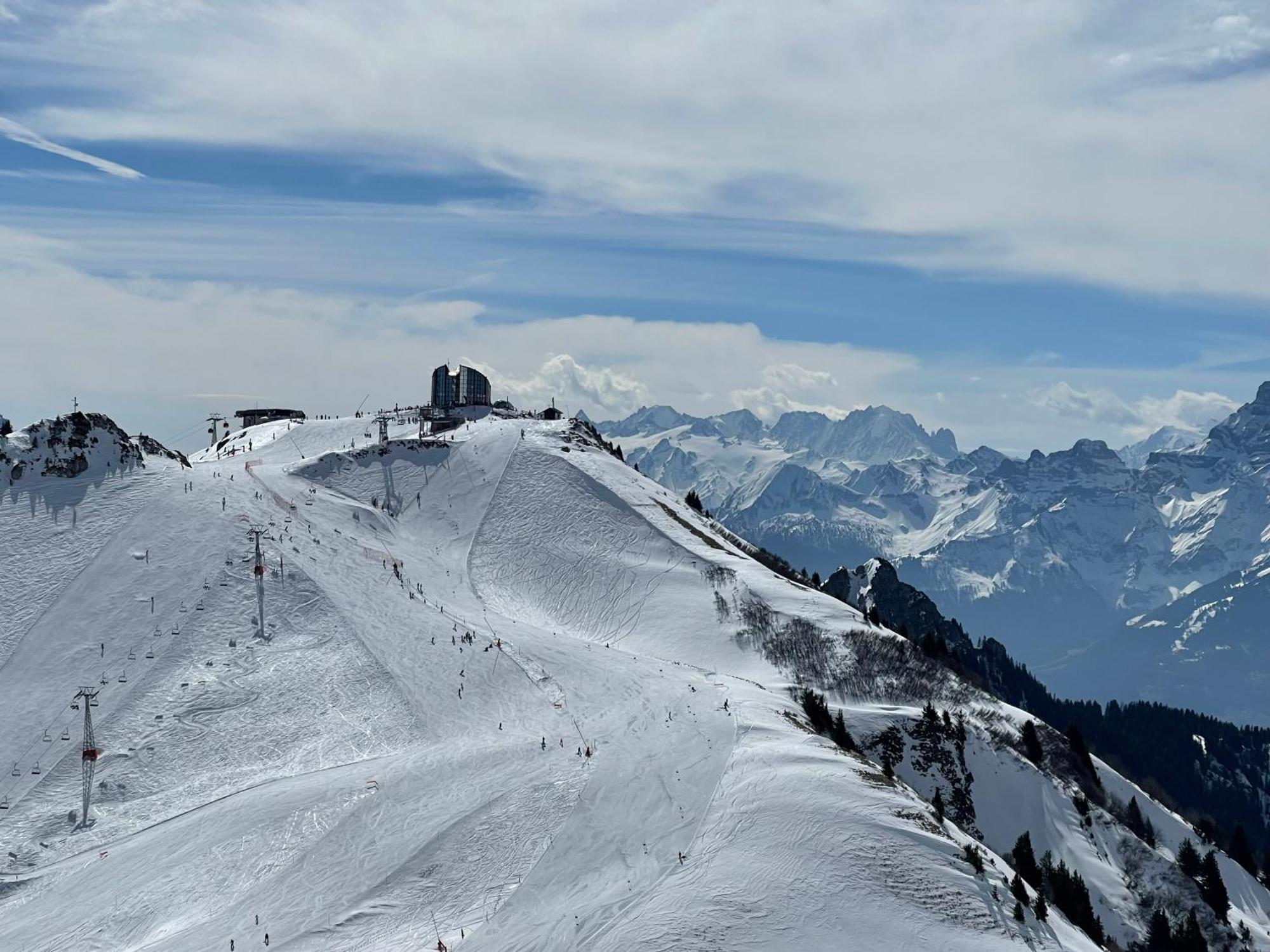 Charmant Appartement Au Vagabond Leysin Kültér fotó